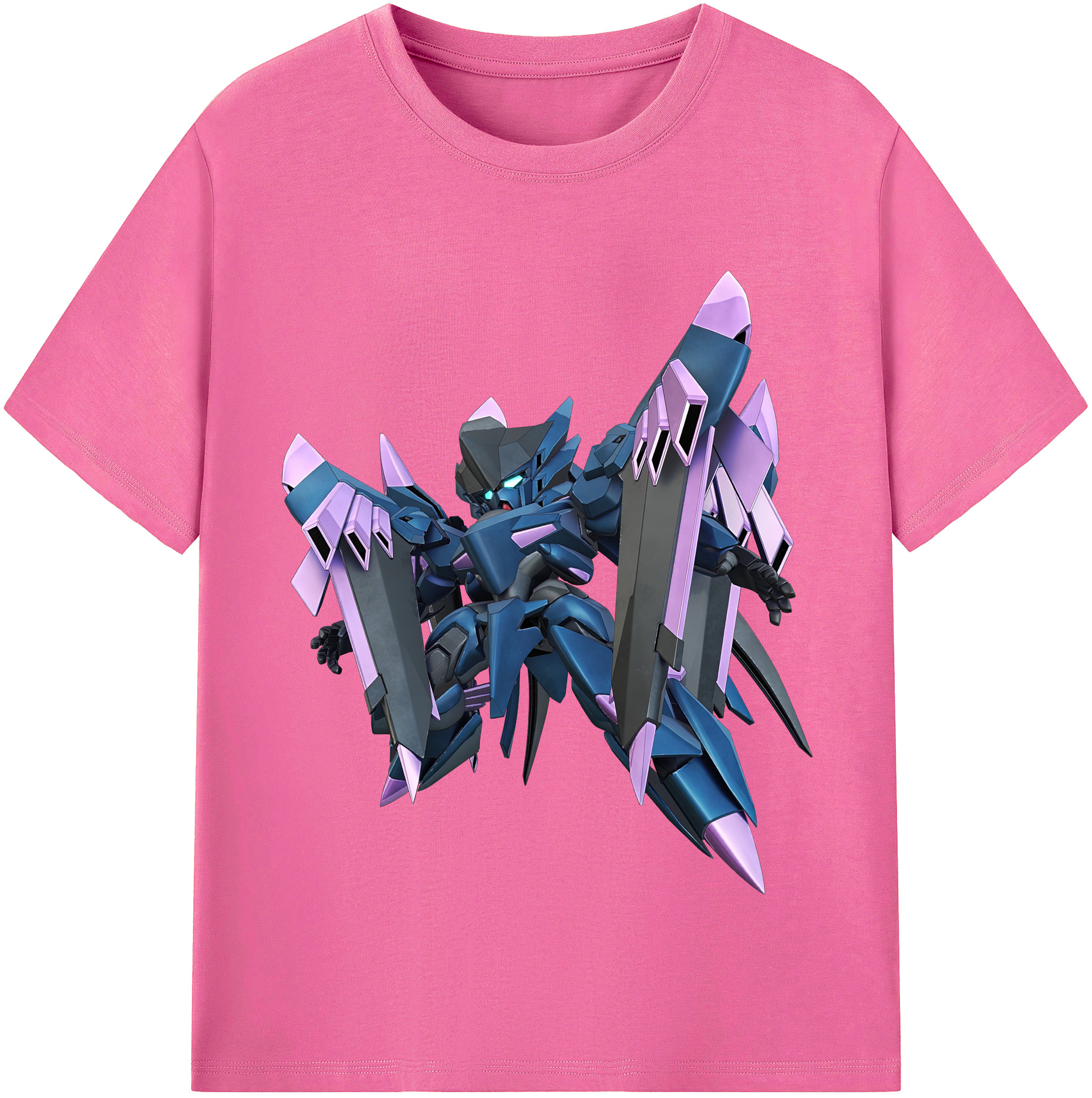 （画像用） 機動戦士ガンダム Mobile Suit Gundam レディースカジュアルプリントTシャツ（綿100％）